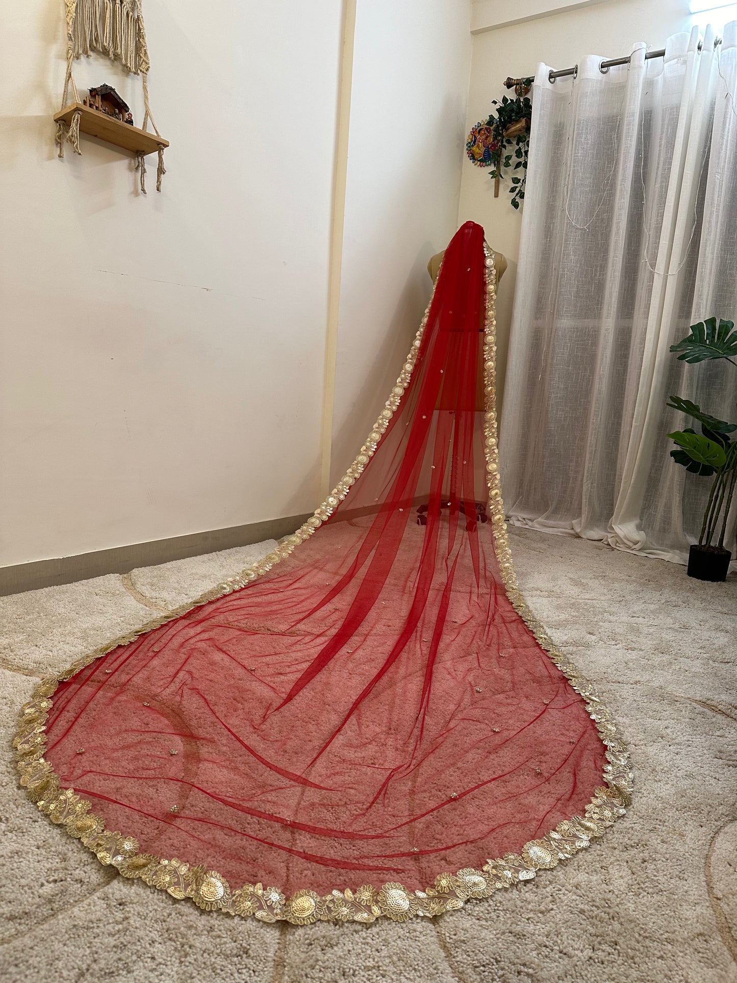 Bridal veils India, Indian wedding veil, Long cathedral veil India, Bridal veil online India, Customized bridal veil, Traditional wedding veil India, Veil for Bengali bride, Luxury bridal veils India, Embroidered wedding veil, Personalized bridal dupatta, Handcrafted wedding veil, Designer bridal veil India, Tulle bridal veil India, Lace wedding veil India, Wedding veil shop India, Bridal veil with embroidery, Custom wedding dupatta, Lightweight bridal veil, Veil for Hindu wedding, blusher, ombre